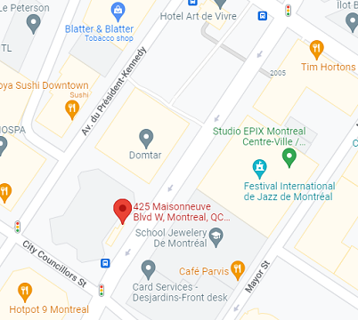 Multidev Technologies - 425 De Maisonneuve West, Suite 1001,
Montreal, QC H3A 3G5